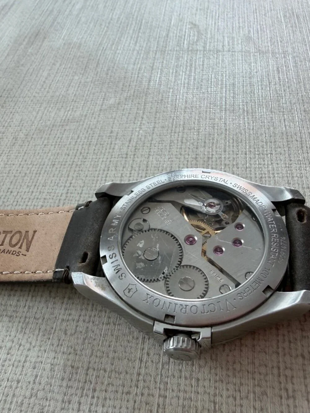 Victorinox Swiss Army Infantry Vintage Chronograph Watch Hand Winding - Picture 7 of 11